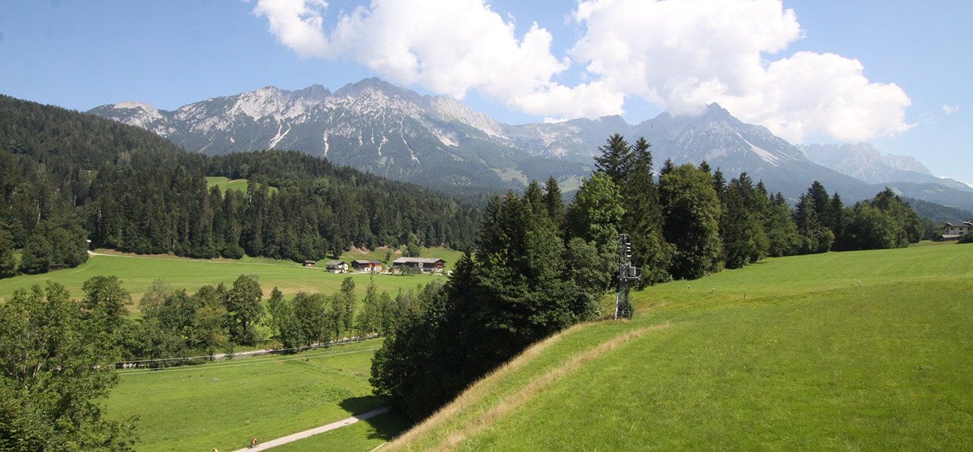 Ausblick Hof Kalkschmied Söll