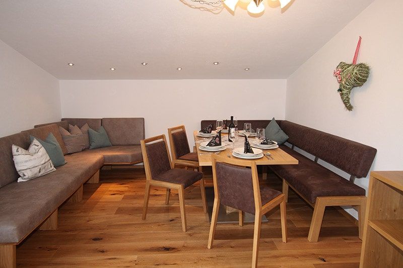 Appartement Wilder Kaiser Essbereich