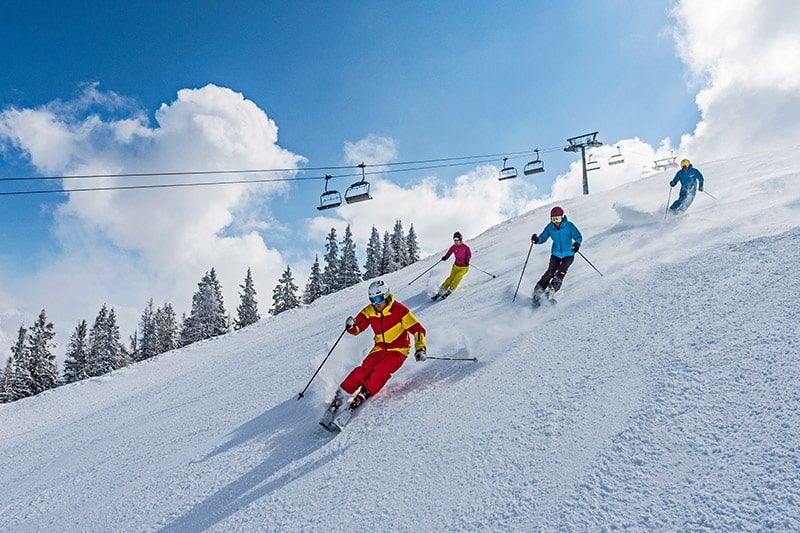 Skifahren Wilder Kaiser 