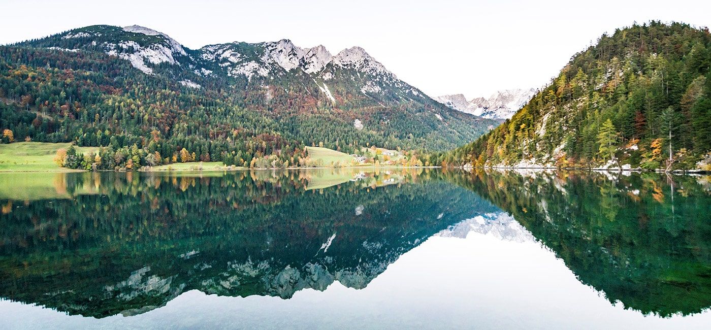 Hintersteiner See im Herbst ,Hof Kalkschmied Söll, Bergbahnen Wilder Kaiser, Hohe Salve, Tiroler Unterland, Brixental, Kaiserwelt Scheffau